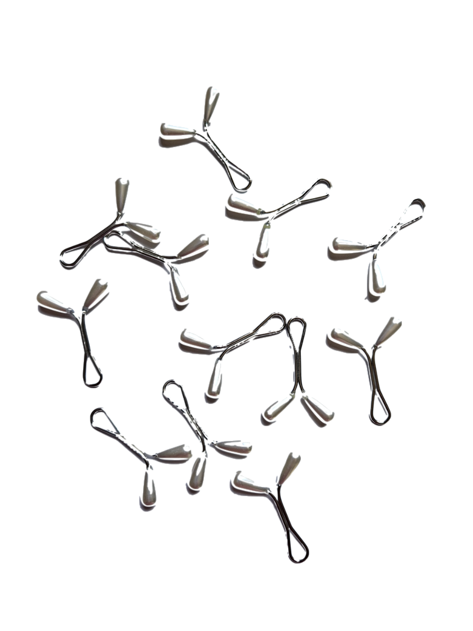 Clip Hijab Pins - Pack of 12 White