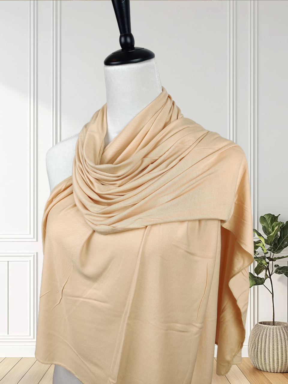 Premium Jersey Hijab – Toffee