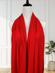 Premium Jersey Hijab – Red