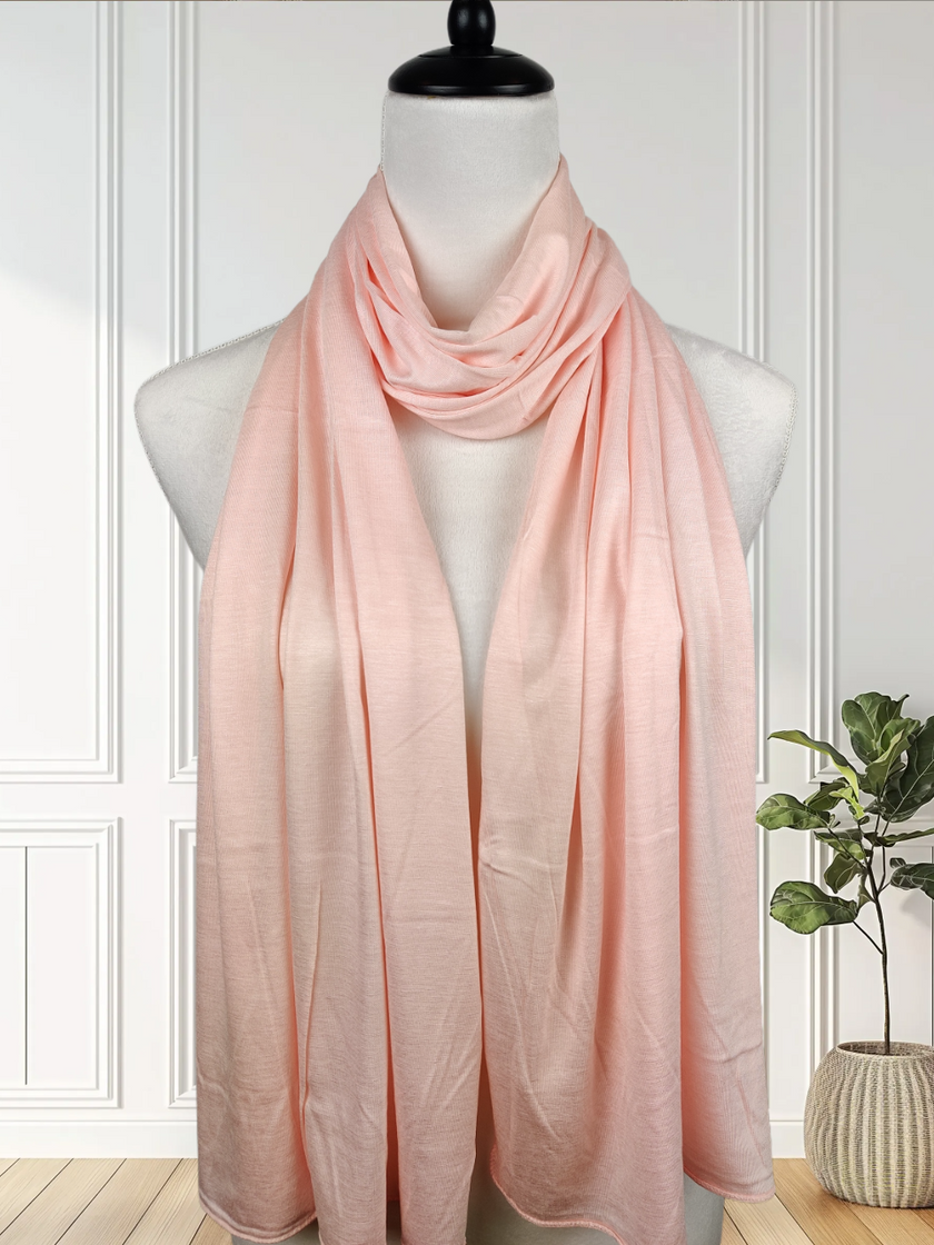 Premium Jersey Hijab – Baby Pink