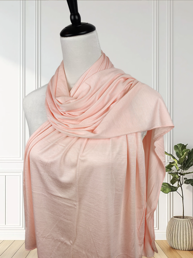 Premium Jersey Hijab – Baby Pink