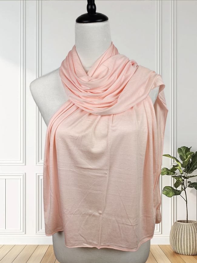 Premium Jersey Hijab – Baby Pink