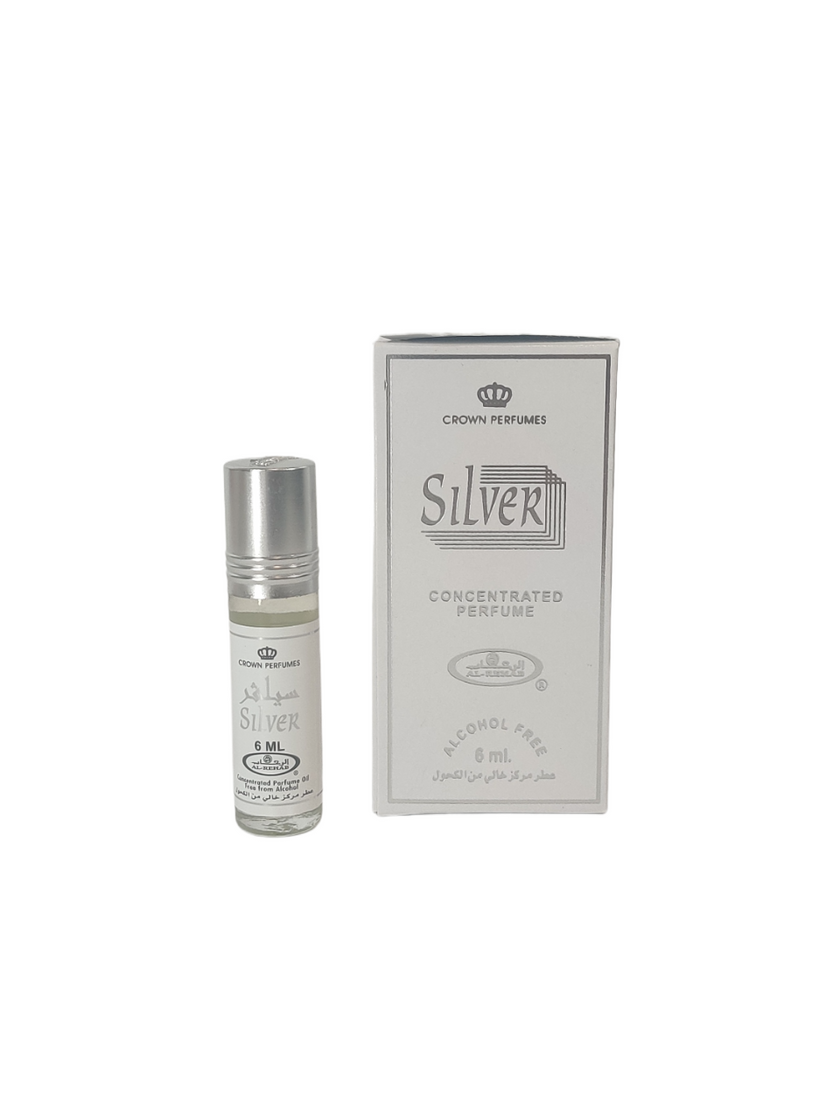 Silver -6ml Roll On Attar