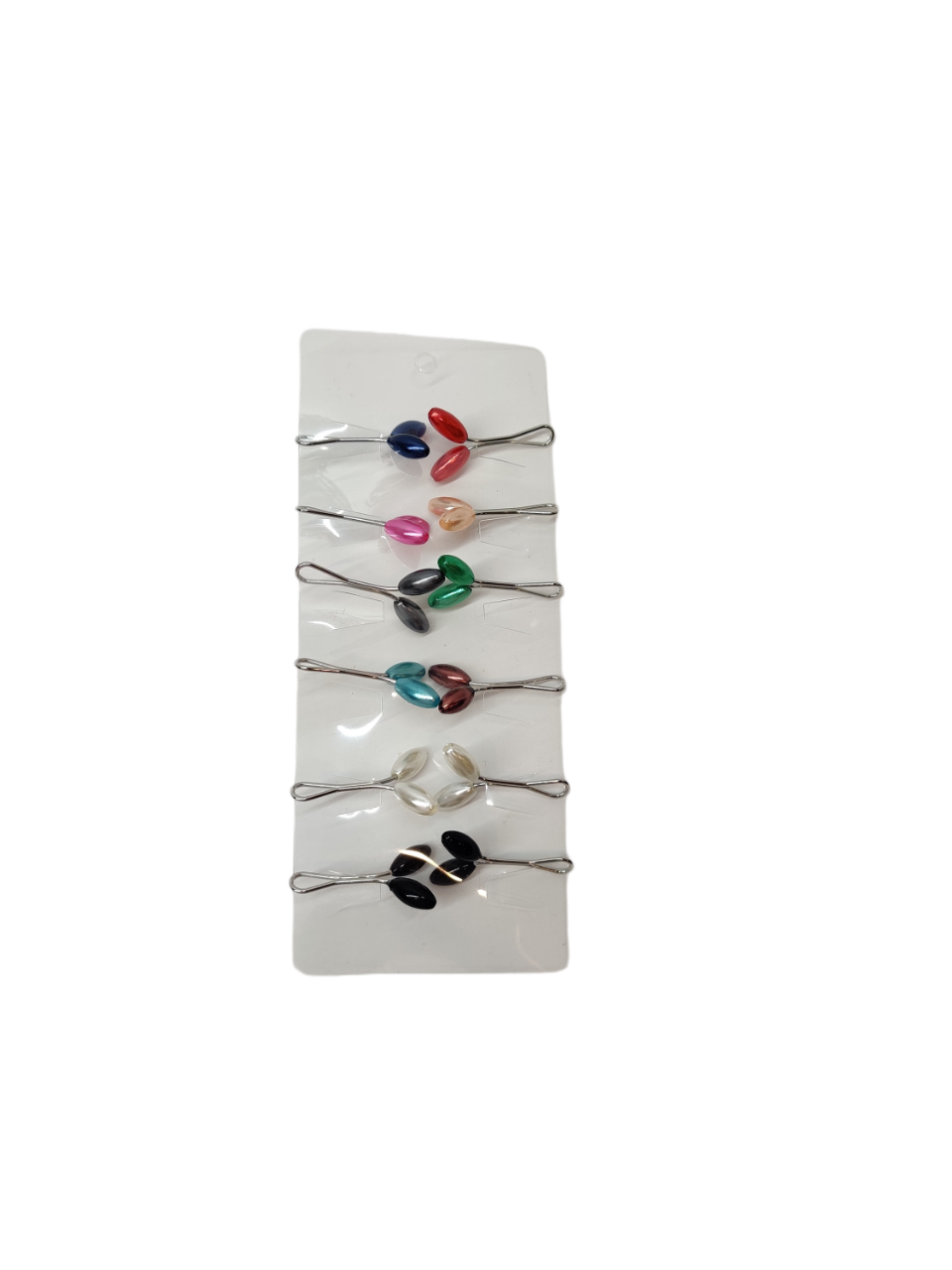 Clip Hijab Pins - Pack of 12 Multi