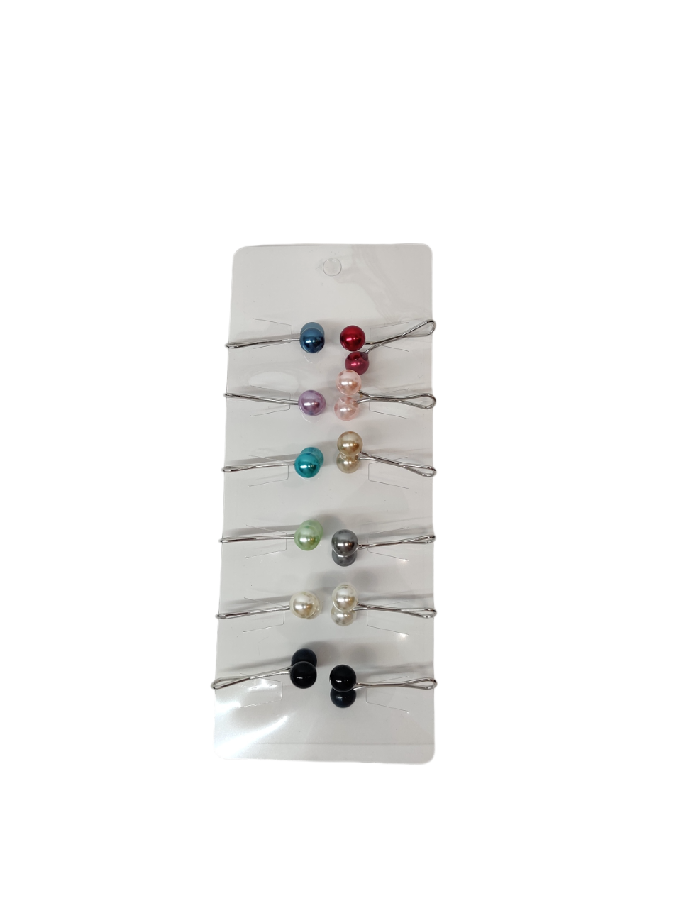 Clip Hijab Pins - Pack of 12 Multi