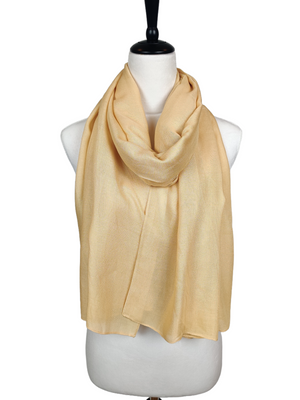 Classic Model Hijab – Gold