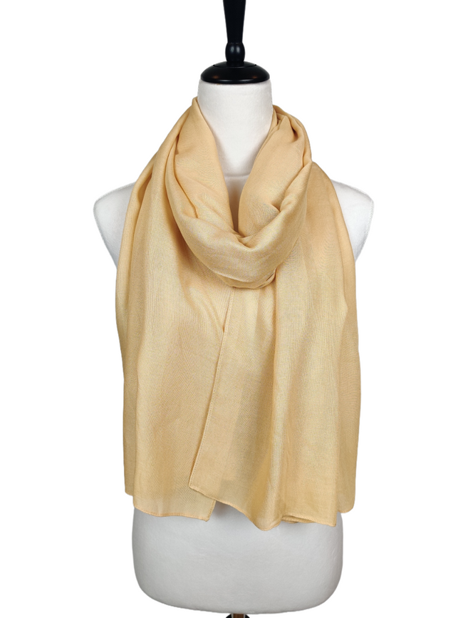 Classic Model Hijab – Gold