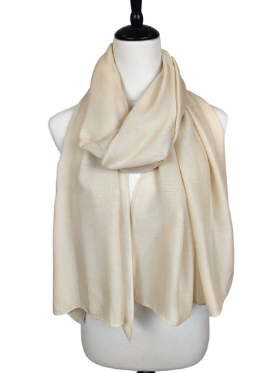 Classic Model Hijab – Cream