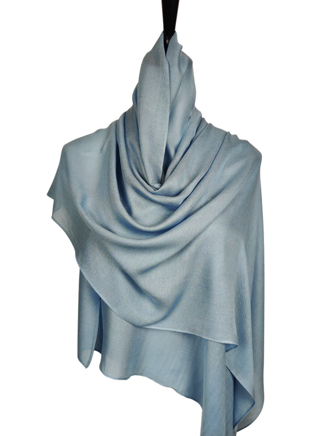 Classic Model Hijab – Aqua