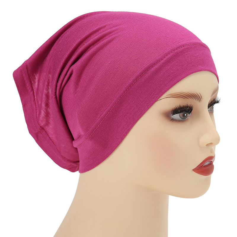 Plain Tube Under Cap - Magenta