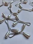 Clip Hijab Pins - Pack of 12 White