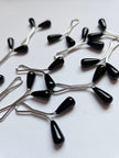 Clip Hijab Pins - Pack of 12 Black