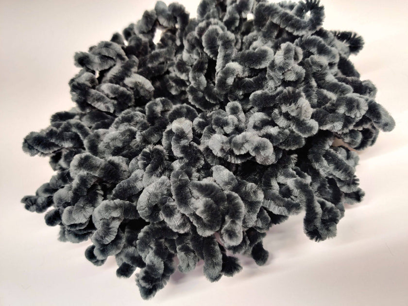 Velvet Volumizing Scrunchies - Gray