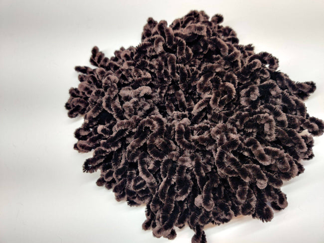 Velvet Volumizing Scrunchies - Dark Brown
