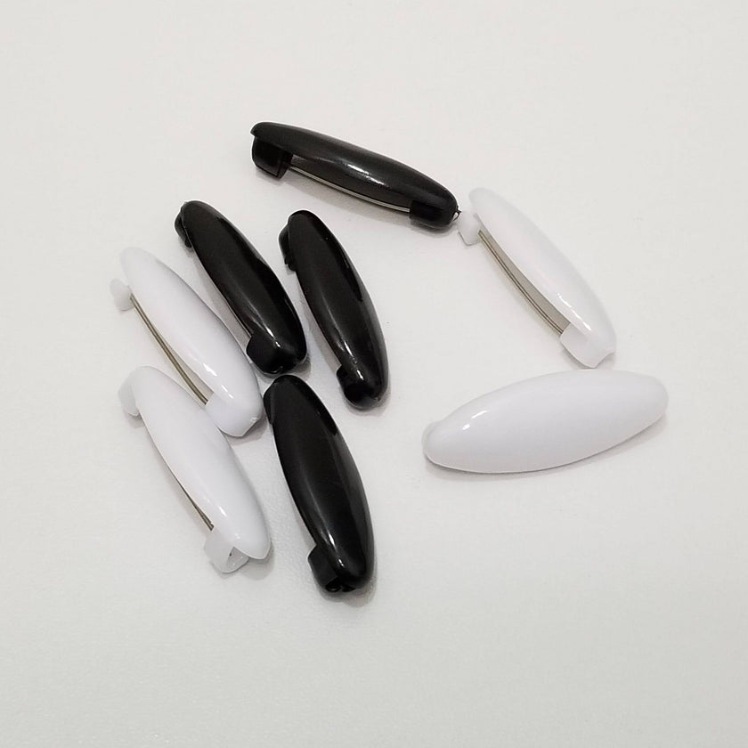Hijab Pin - Pack of 8 - Black & White